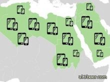 احصائية بعدد الاجهزة الذكية بالشرق الاوسط