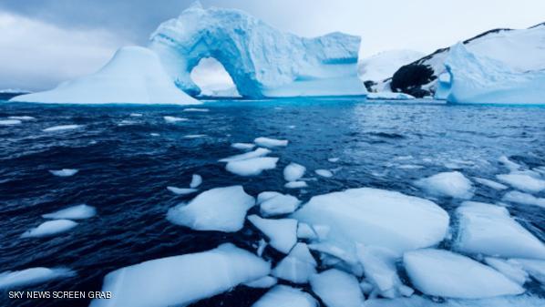 الأرصفة الجليدية في القطب الجنوبي