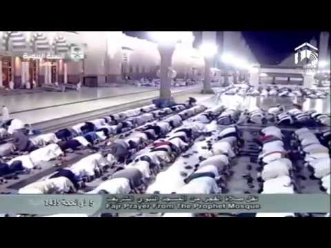 صلاة الفجر-المسجد النبوي 1435.12.05هـ