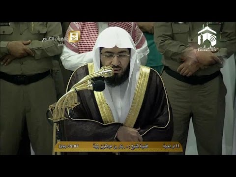 صلاة الفجر-المسجد الحرام 1435.12.11هـ