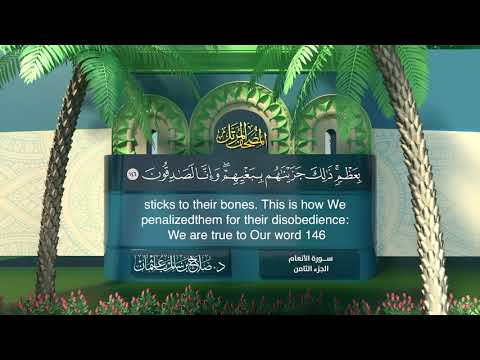 القرآن الكريم - الجزء الثامن - الشيخ د.صلاح باعثمان