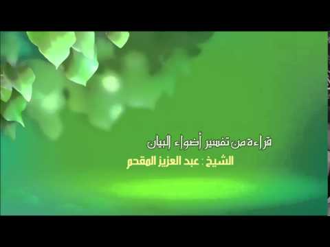 280- قراءة من تفسير أضواء البيان