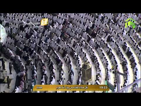 صلاة العشاء-المسجد الحرام 1436.01.20هـ