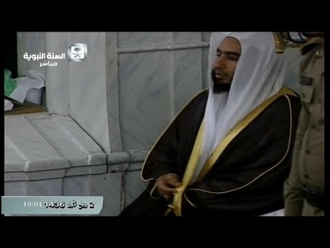 صلاة المغرب المسجد النبوي 1436.03.02ه