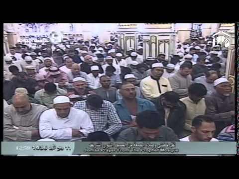 صلاة الجمعة المسجد النبوي 1436.03.11ه