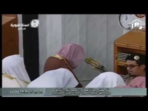 صلاة الجمعة المسجد النبوي 1436.03.25ه