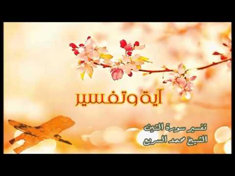 (سورة التين) - محمد السريع