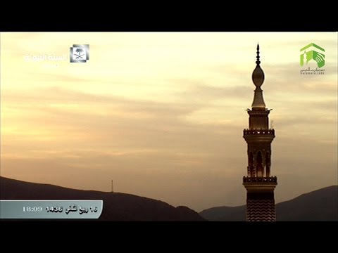 صلاة المغرب المسجد النبوي 1436.04.16ه