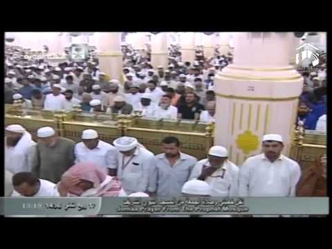 صلاة الجمعة المسجد النبوي 1436.04.17ه