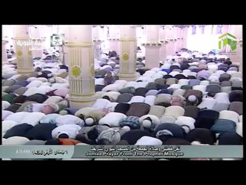 صلاة الجمعة المسجد النبوي 1436.05.01ه*