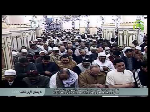 صلاة الفجر المسجد النبوي 1436.05.03هـ