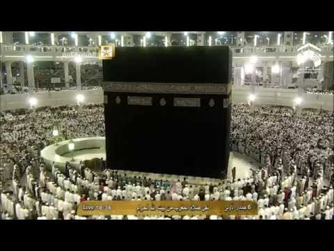 صلاة المغرب المسجد الحرام 1436.05.06هـ