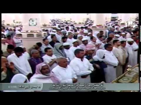 صلاة الجمعة المسجد النبوي 1436.05.15هـ