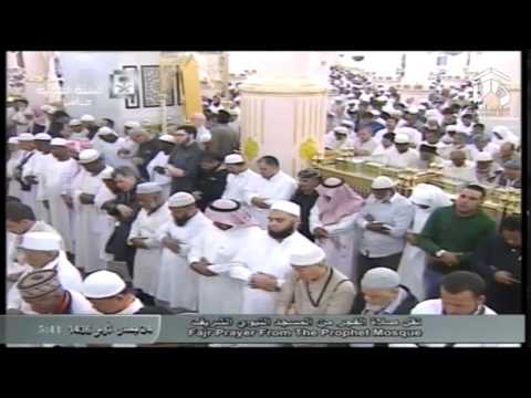 صلاة الفجر المسجد النبوي 1436.05.24هـ