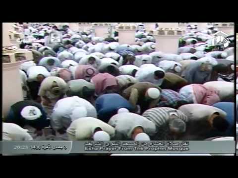 صلاة العشاء المسجد النبوي 1436.06.03هـ