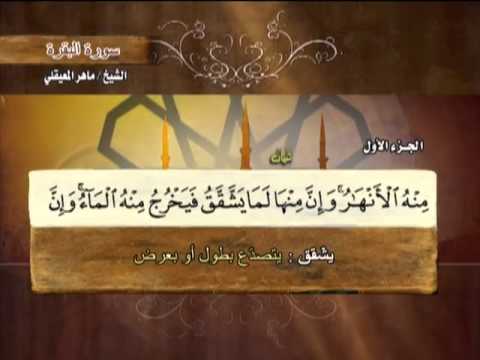 الختمة المرتلة | ماهر المعيقلي - ج 1