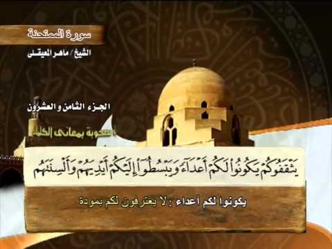 الختمة المرتلة | ماهر المعيقلي - ج 28