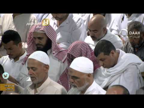 تلاوة بديعة لسورة النبإ للشيخ ياسر الدوسري من المسجد الحرام ليلة 29 رمضان 1436